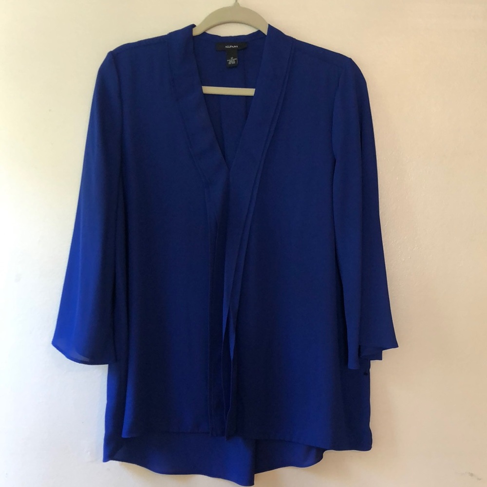 NWOT! Gorgeous Blue Blouse